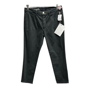 🌻NEW w/tag (+) People Margaret Cropped Italian Designer Denim Pants Size 27